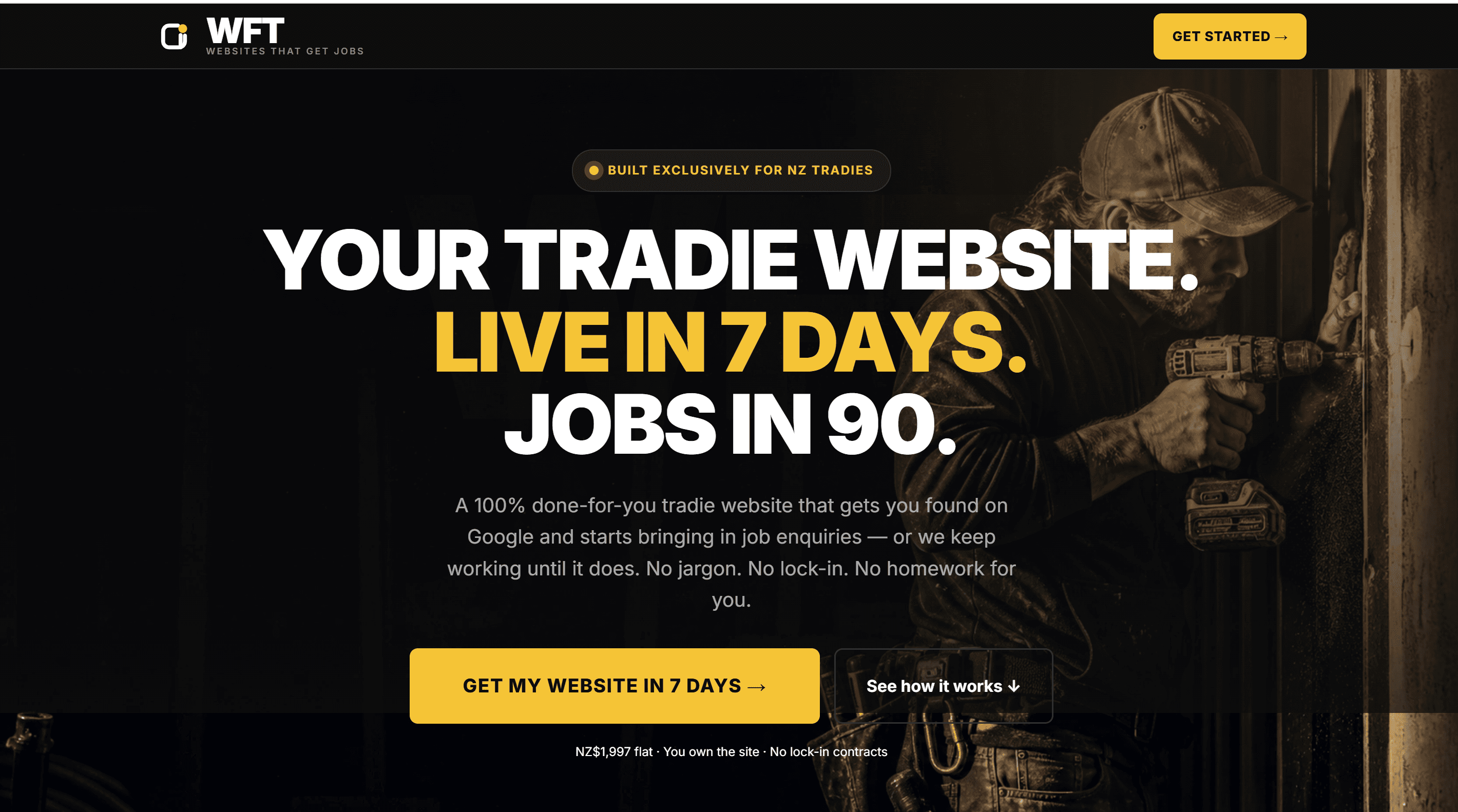 Websites for Tradies — built by Mischief Digital
