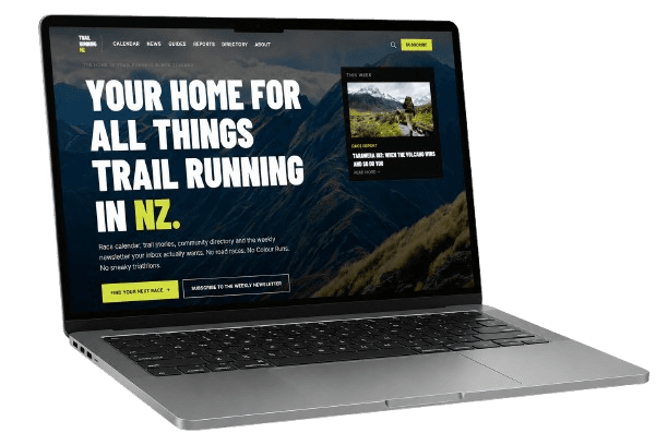 Client website on MacBook Pro